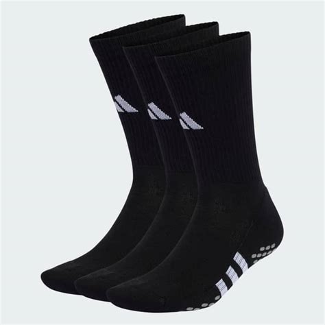 Performance Cushioned Crew Grip Socken, 3 Paar 